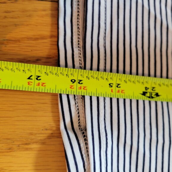 Rose + Olive Womens Striped Embellished Sleeveless Top Rayon Blend Size L NWT - Picture 6 of 7